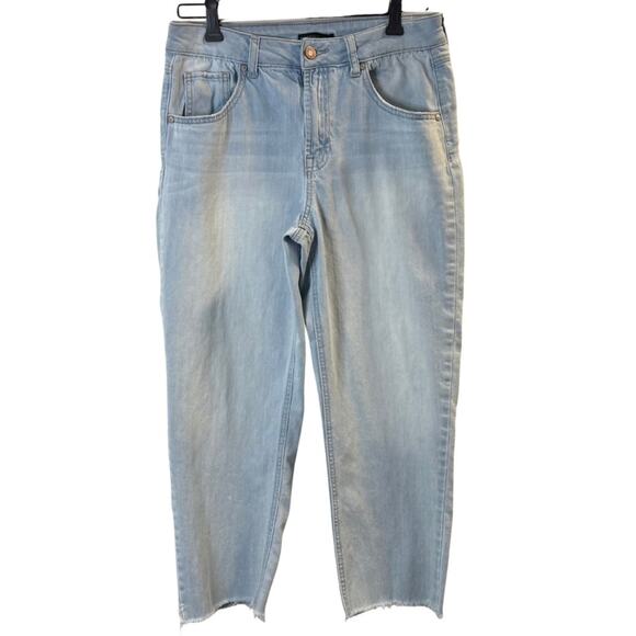 Sincerely Jules Women’s Light Wash Cropped Jeans Size 5 - Picture 1 of 5